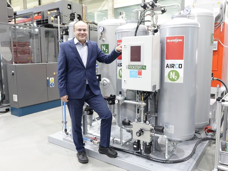Produzione autonoma di azoto con un generatore di N₂