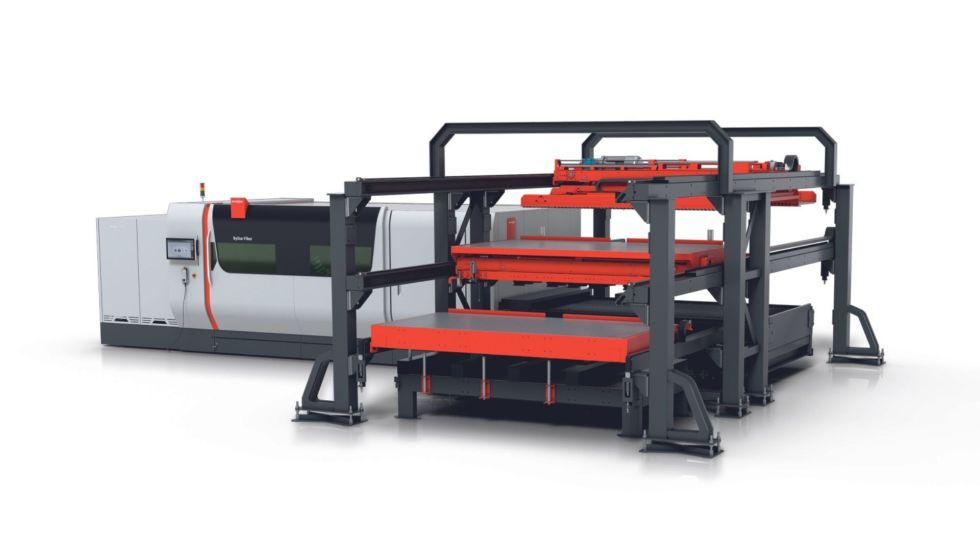 Automation equipment to optimize the material flow: appropriate automation solution can improve the utilization efficiency of machine and process reliability.