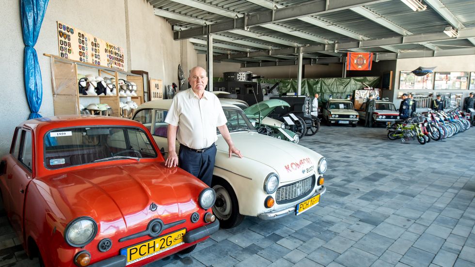 情感收藏家:Jan Kubacki热心于老式汽车,