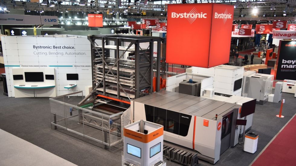 Bystronic - Messestand - Blechexpo. JPG